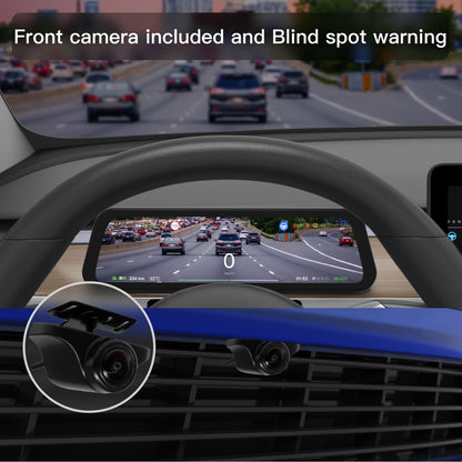 HotSunTesTec 9.6" Tesla Heads Up Display with Android Auto & OTA Updates