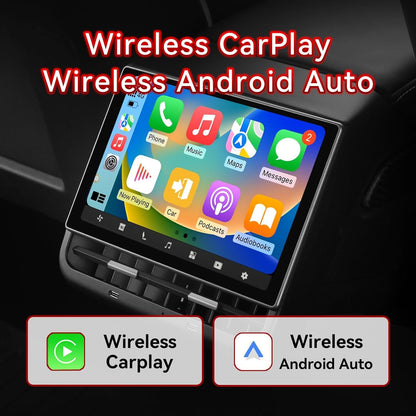 8.7" Tesla Rear Entertainment Screen with Android 14 & Wireless CarPlay