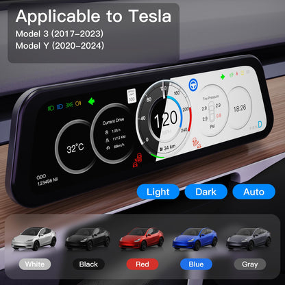 HotSunTesTec 9.6" Tesla Heads Up Display with Android Auto & OTA Updates