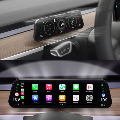HotSunTesTec 9.6" Tesla Heads Up Display with Android Auto & OTA Updates